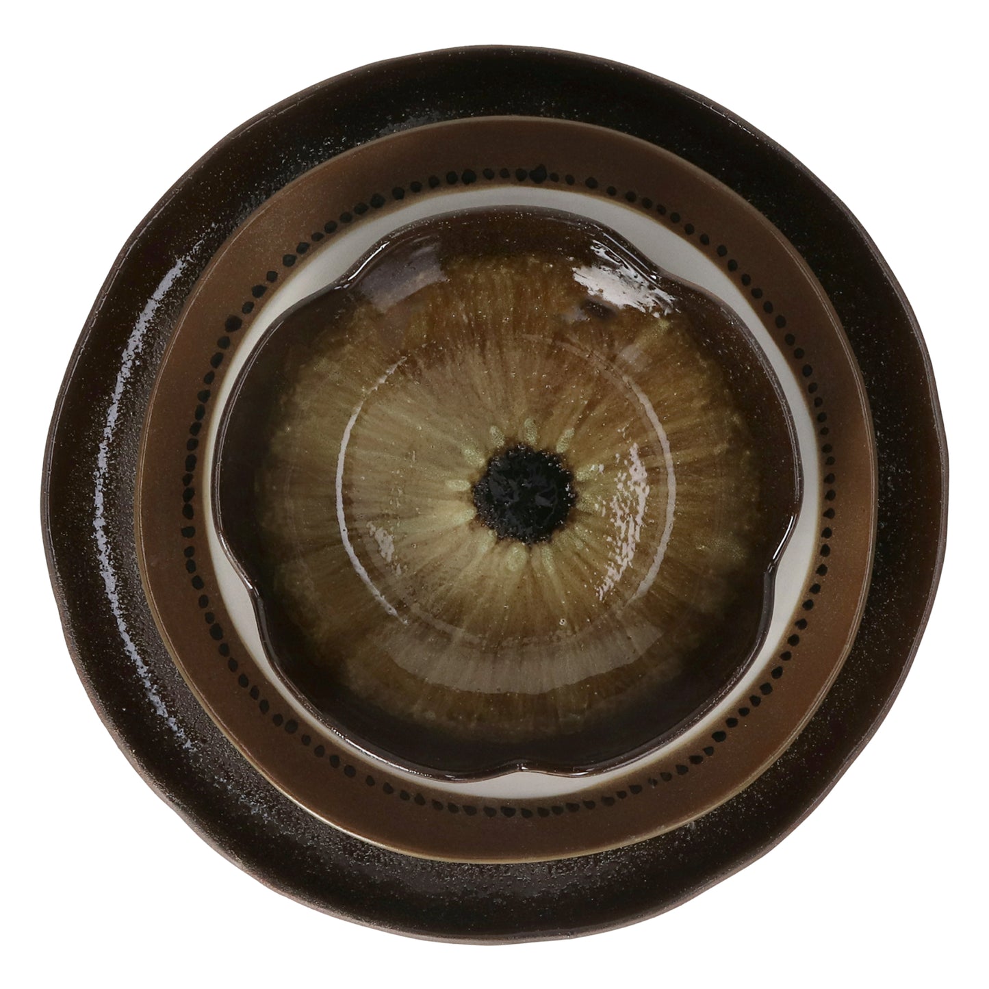 CYCLE - bol à céréales - grès - DIA 16 x H 3,5 cm - mix de couleurs