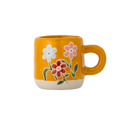 Tasse, Multicolore, Grès - Millie D6xH7 cm