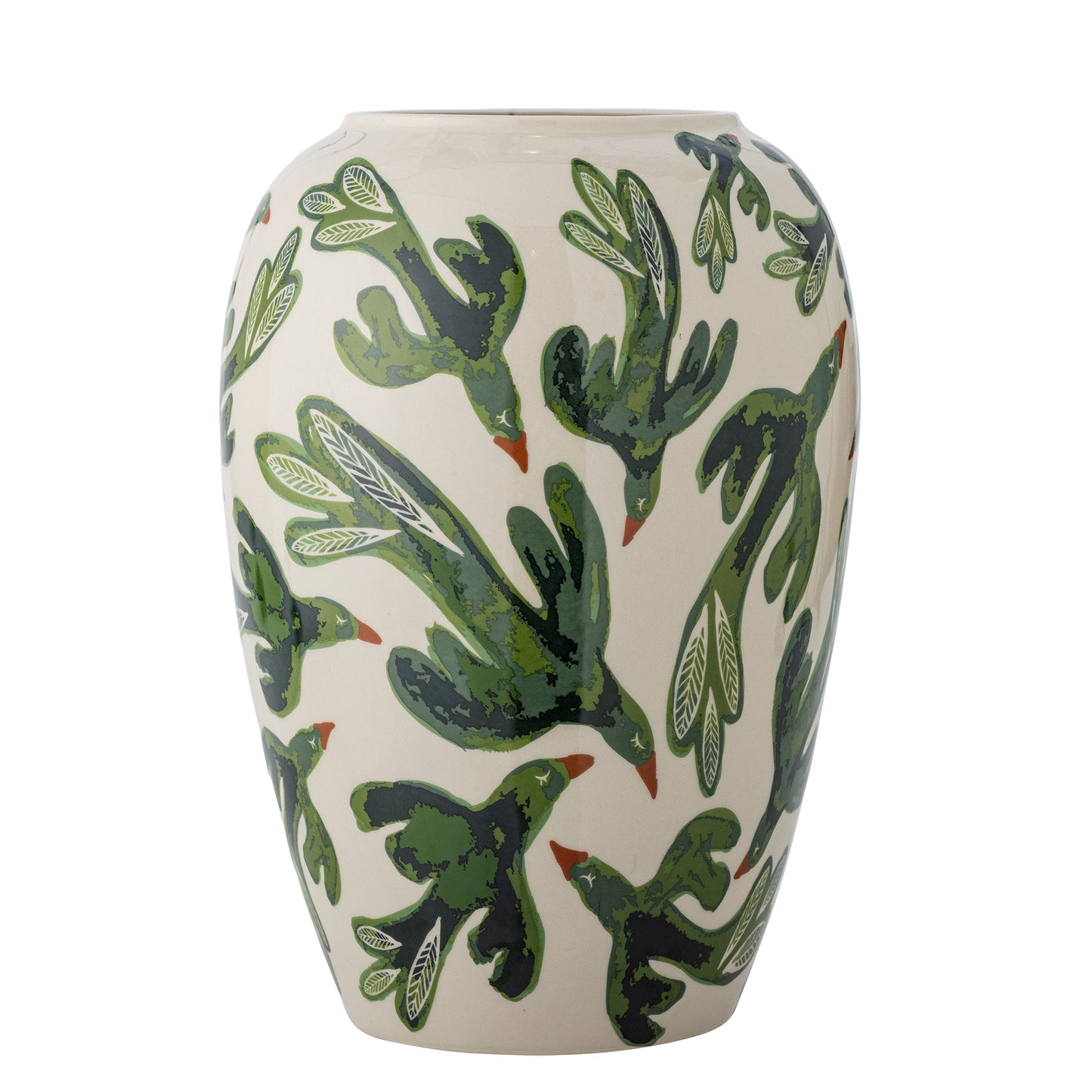 Vase, Multicolore, Grès - Birdliva D21,5xH33 cm