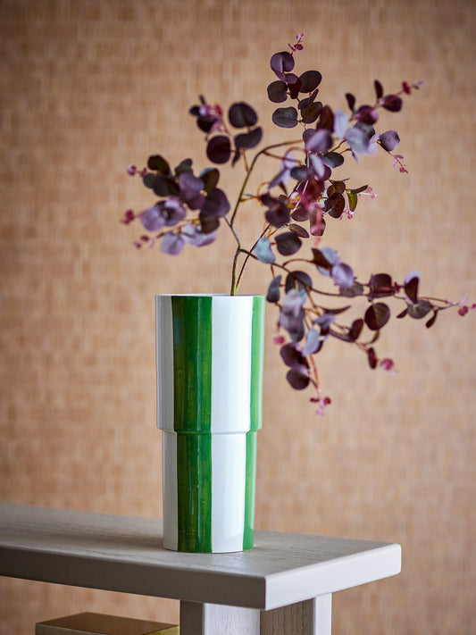 Floki Vase, Verte, Grès