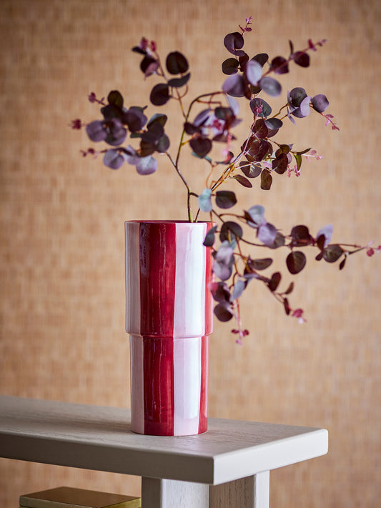Floki Vase, Rouge, Grès