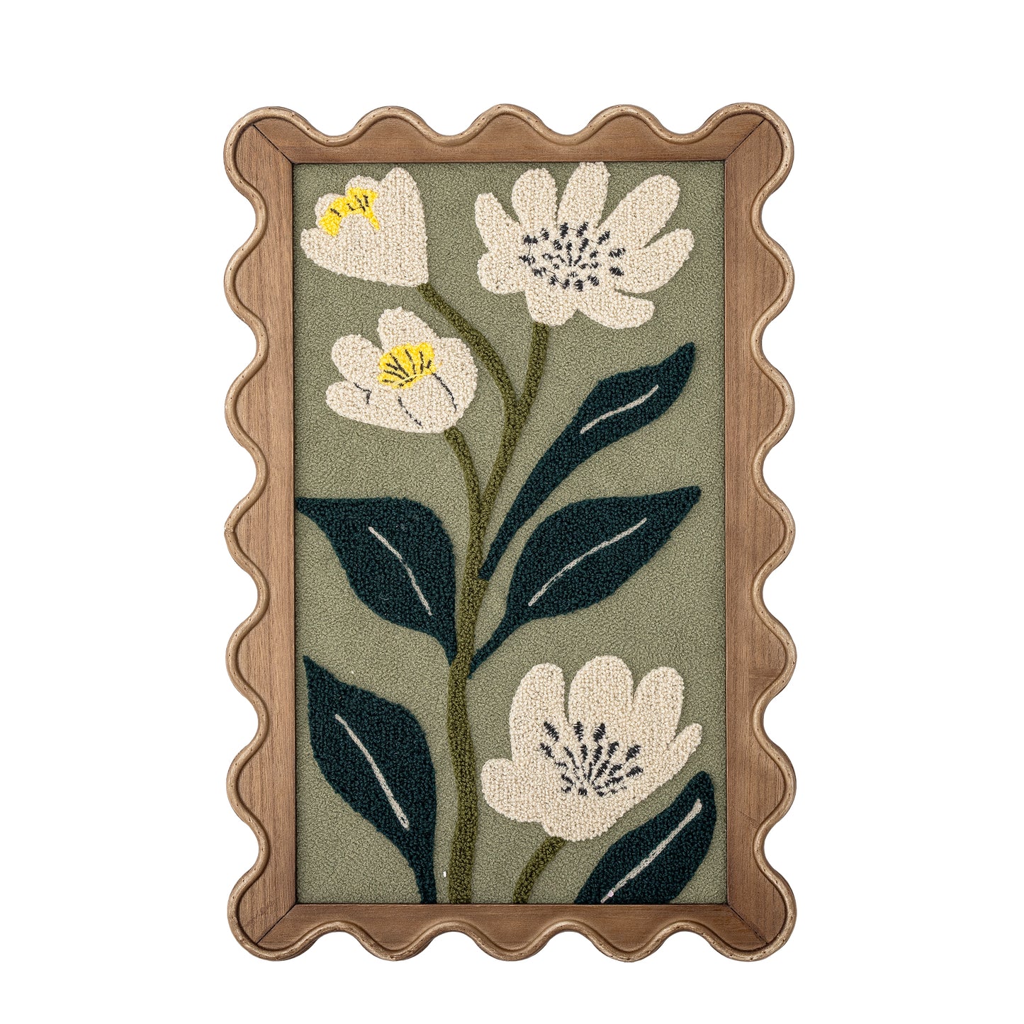 Talan Illustration avec cadre, Multicolore, MDF