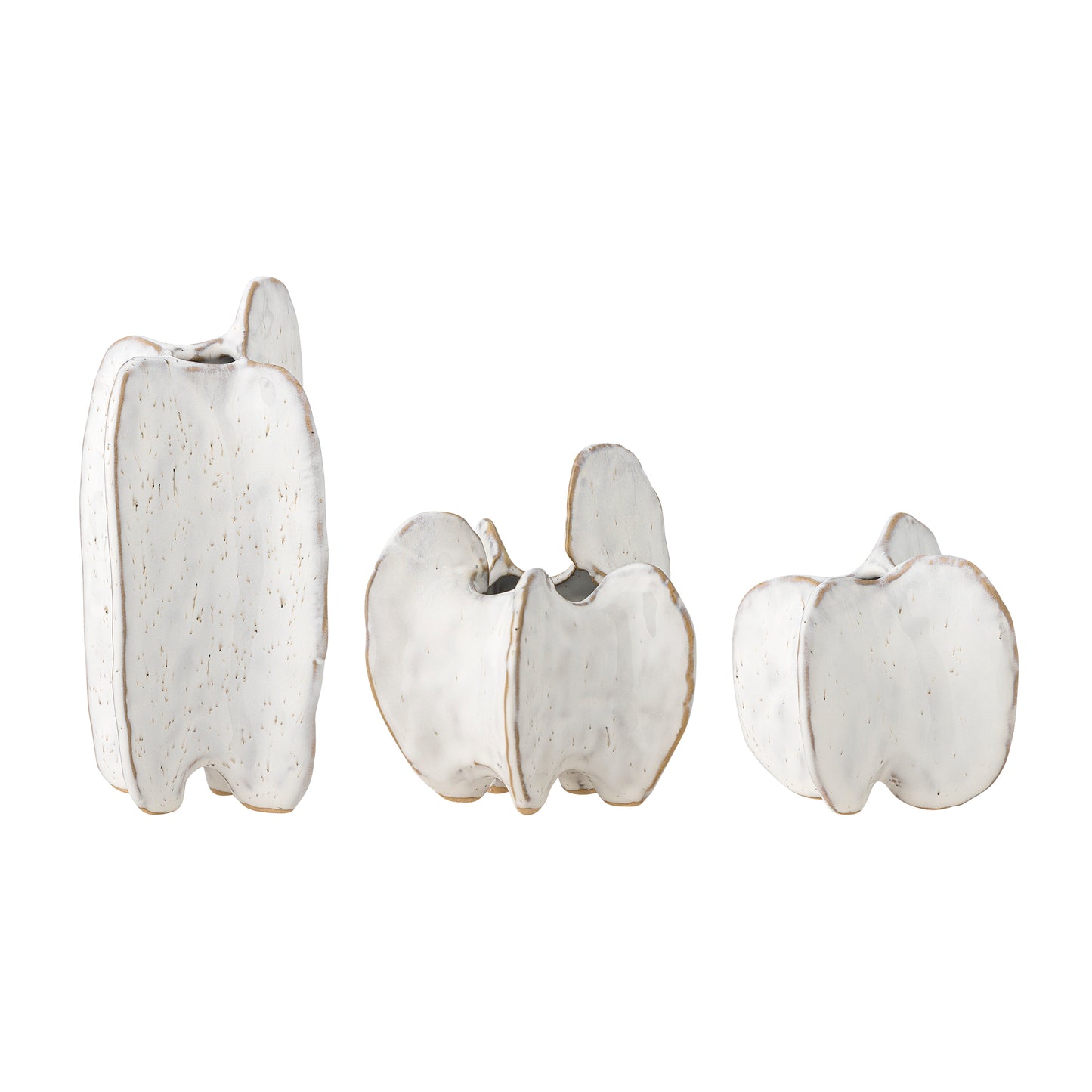 Jayce Vase, Blanc, Grès
