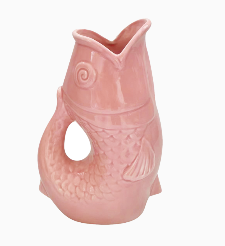 Vase pichet Poisson gm L16,5 P11 H25,3cm