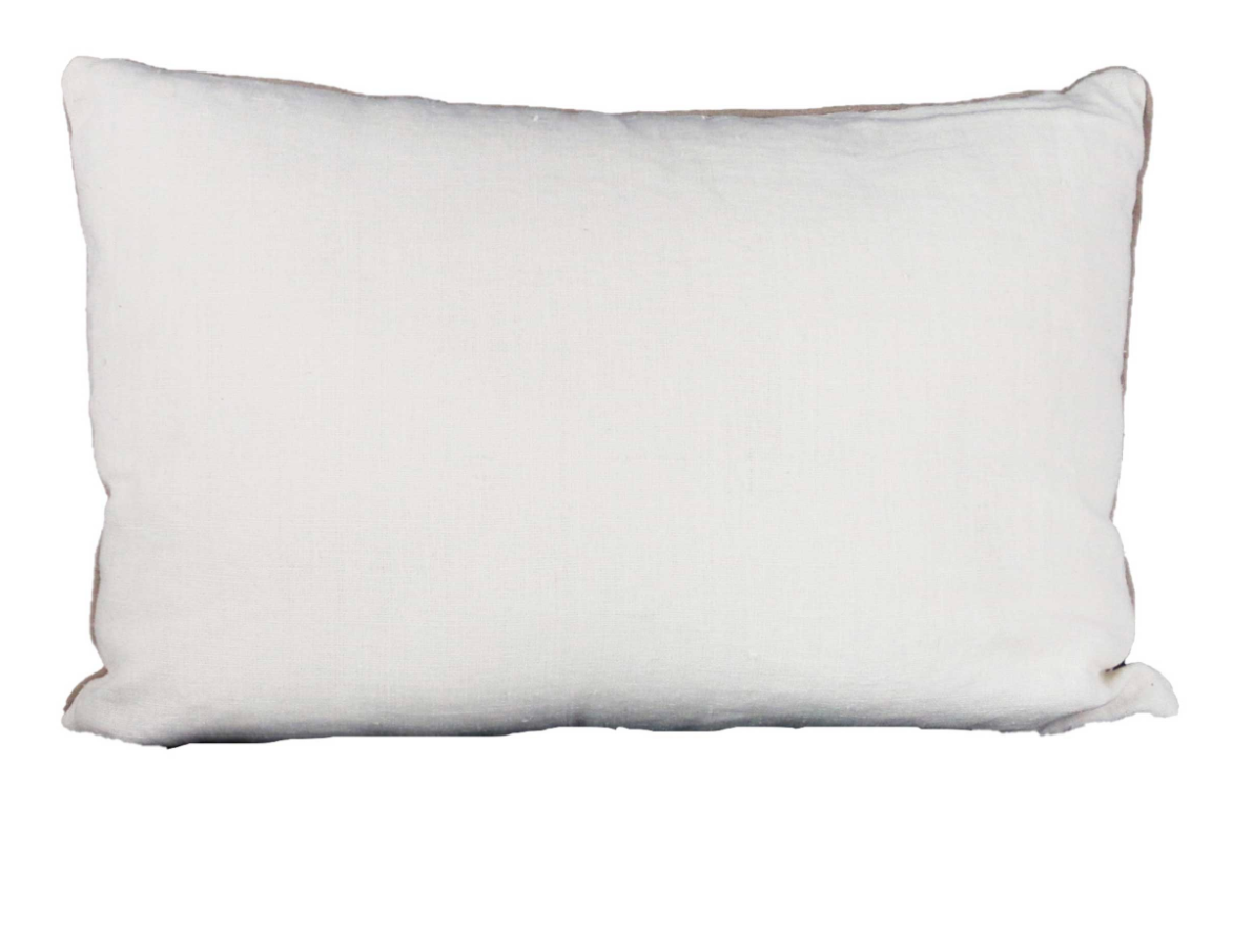 Coussin Lino 330 40x60 natural/blanc