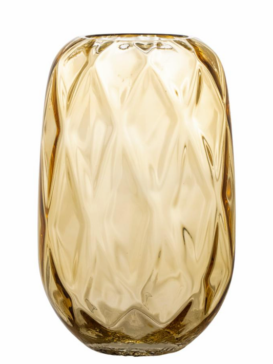 Klarasofie Vase, Jaune, Verre
