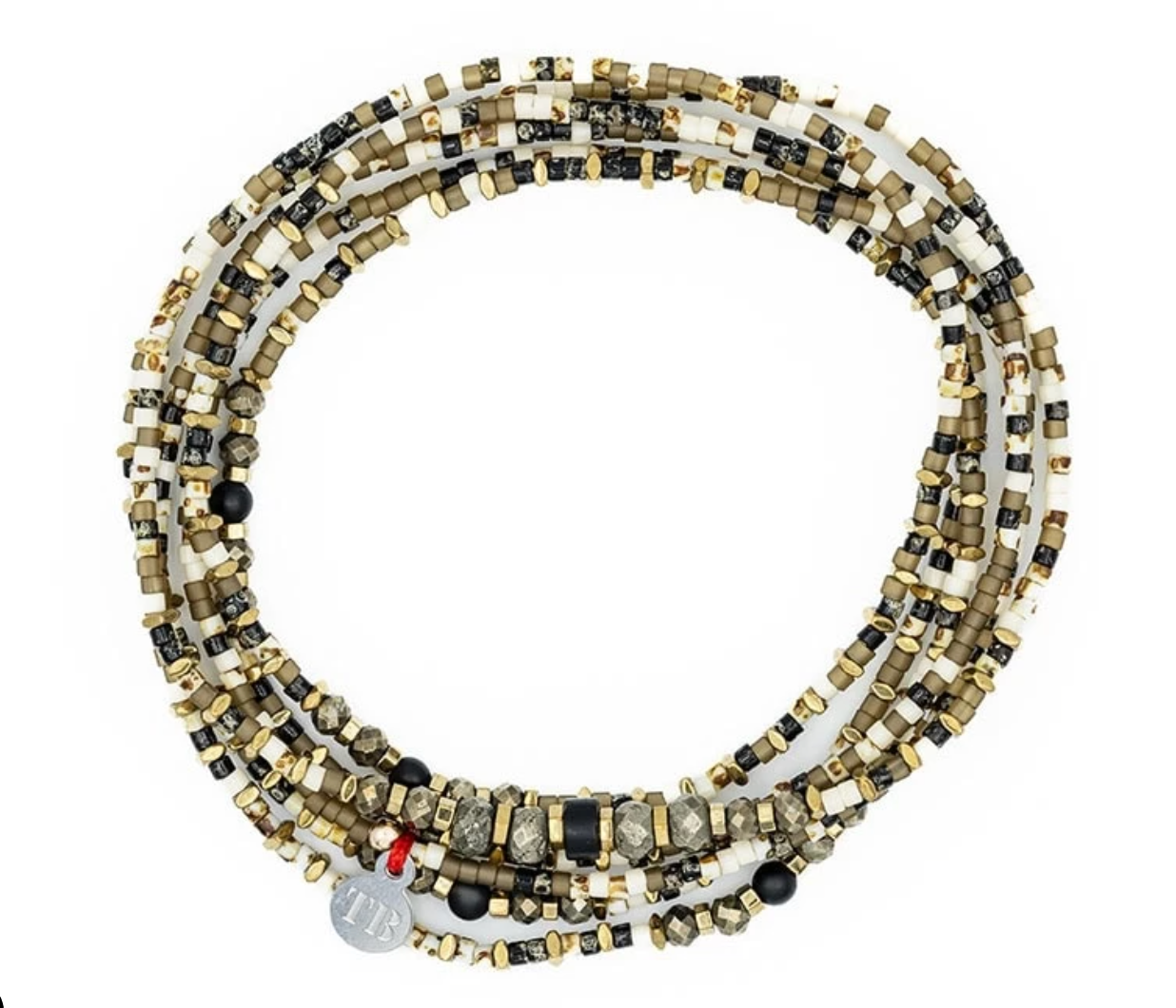 PYTHON Slim 6 Collier et Bracelet 6 tours