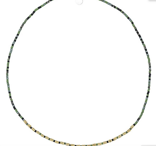 NEW ALICIA - Crocodile Collier ras du cou - Ultra fin