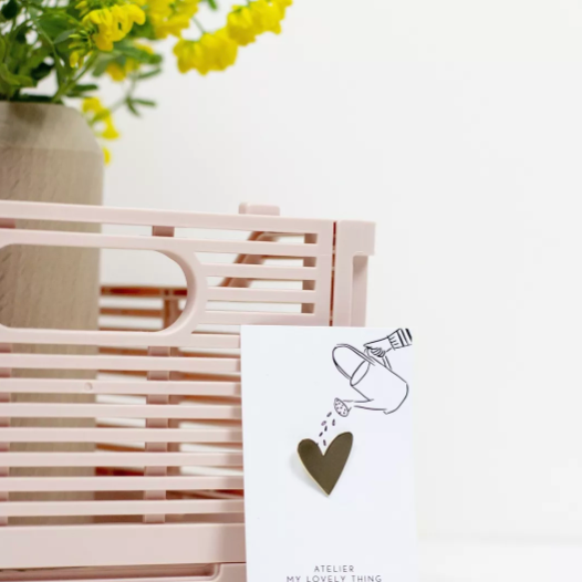 Pin's Cœur En Laiton