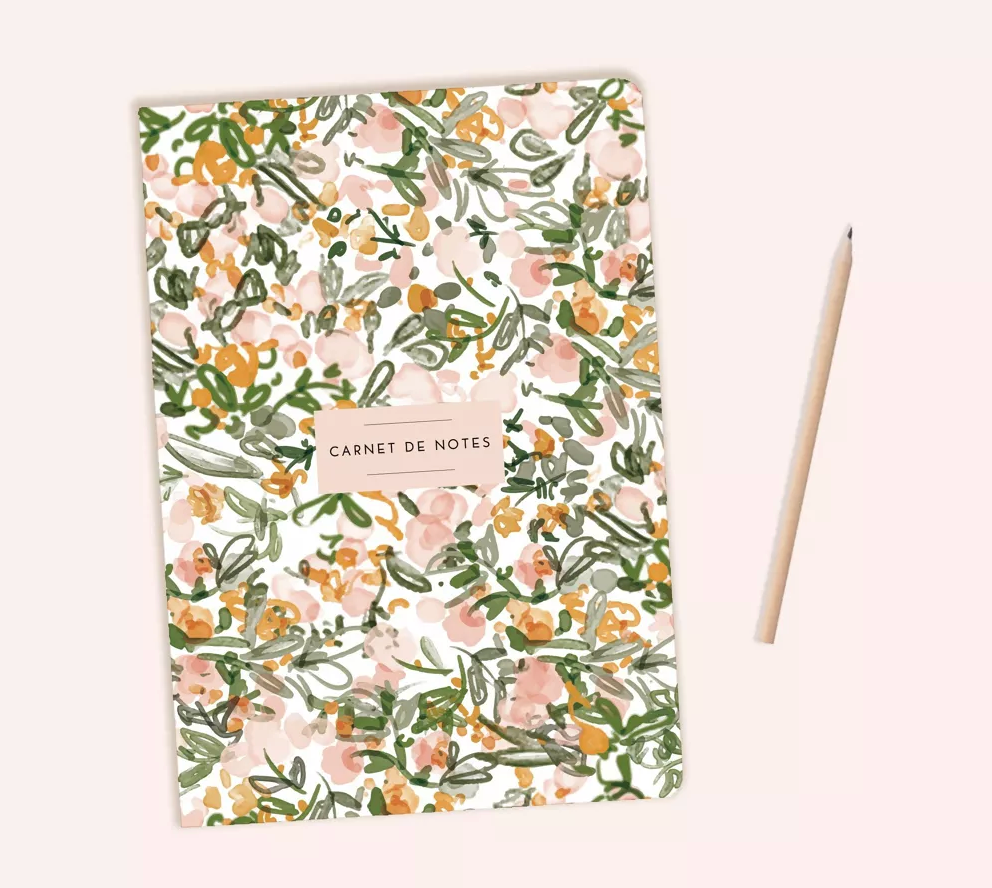 Carnet "Flowers"