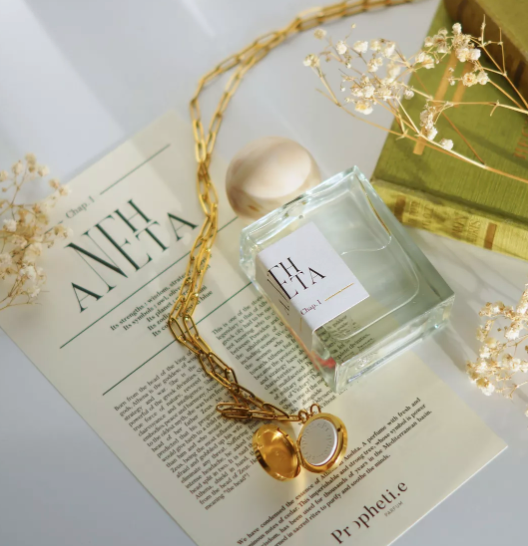 Coffret parfum & bijou - ANEHTA, l'essence d'Athéna
