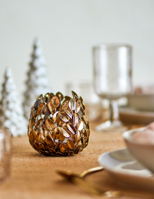 Cherina Photophore, Brass, Métal