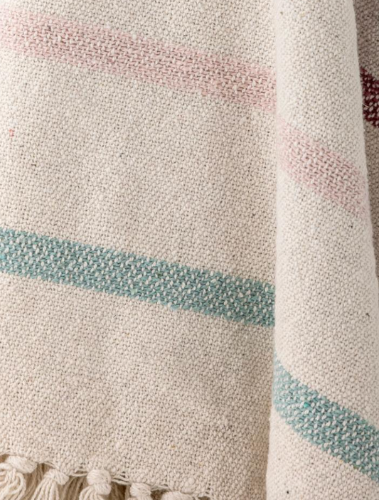 Frey Plaid, Nature, Coton recyclé