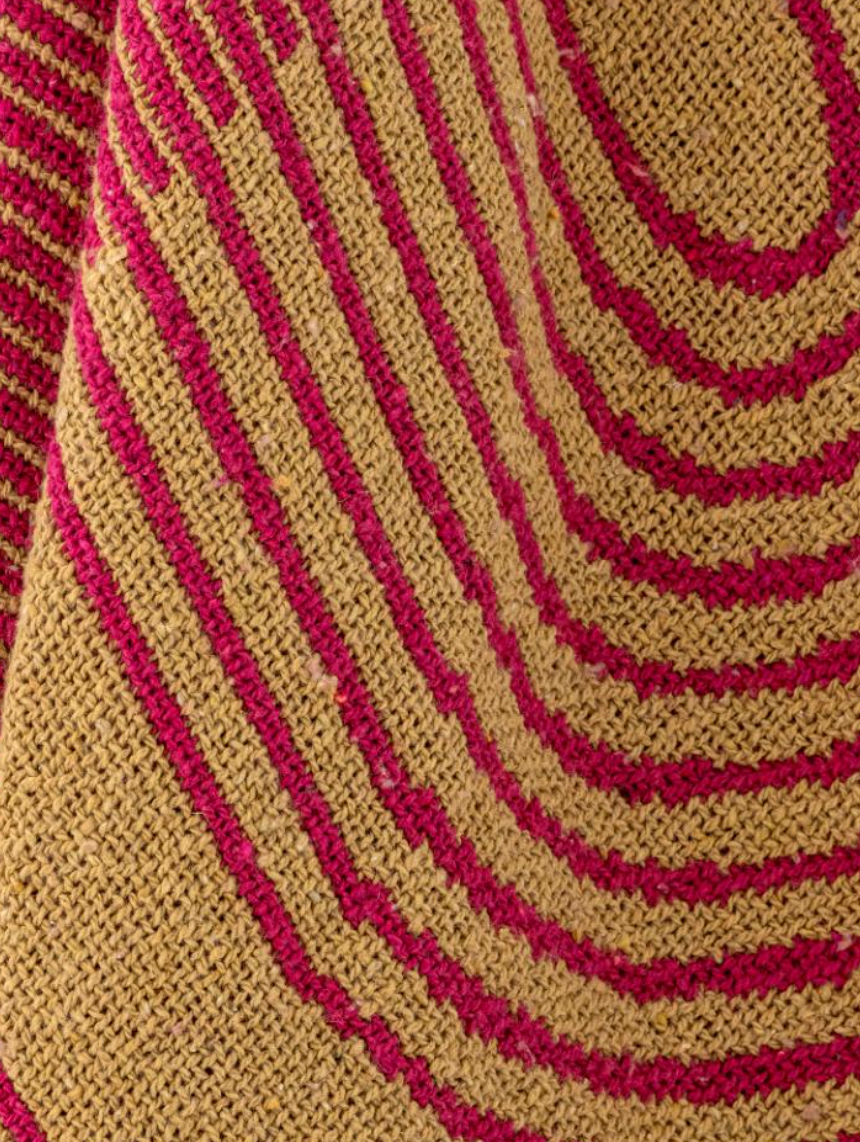 Tiffanie Plaid, Rose, Coton recyclé