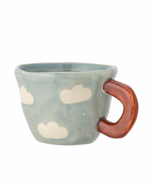 Nini Tasse, Bleu, Grès