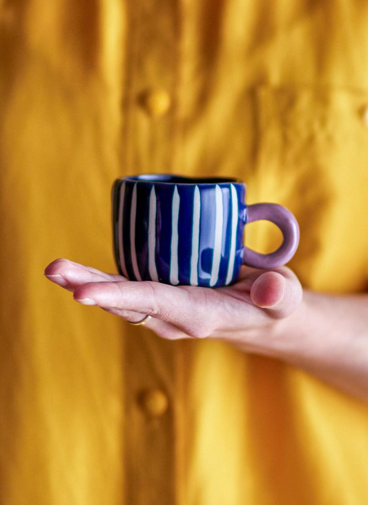 Nini Tasse, Blue, Grès