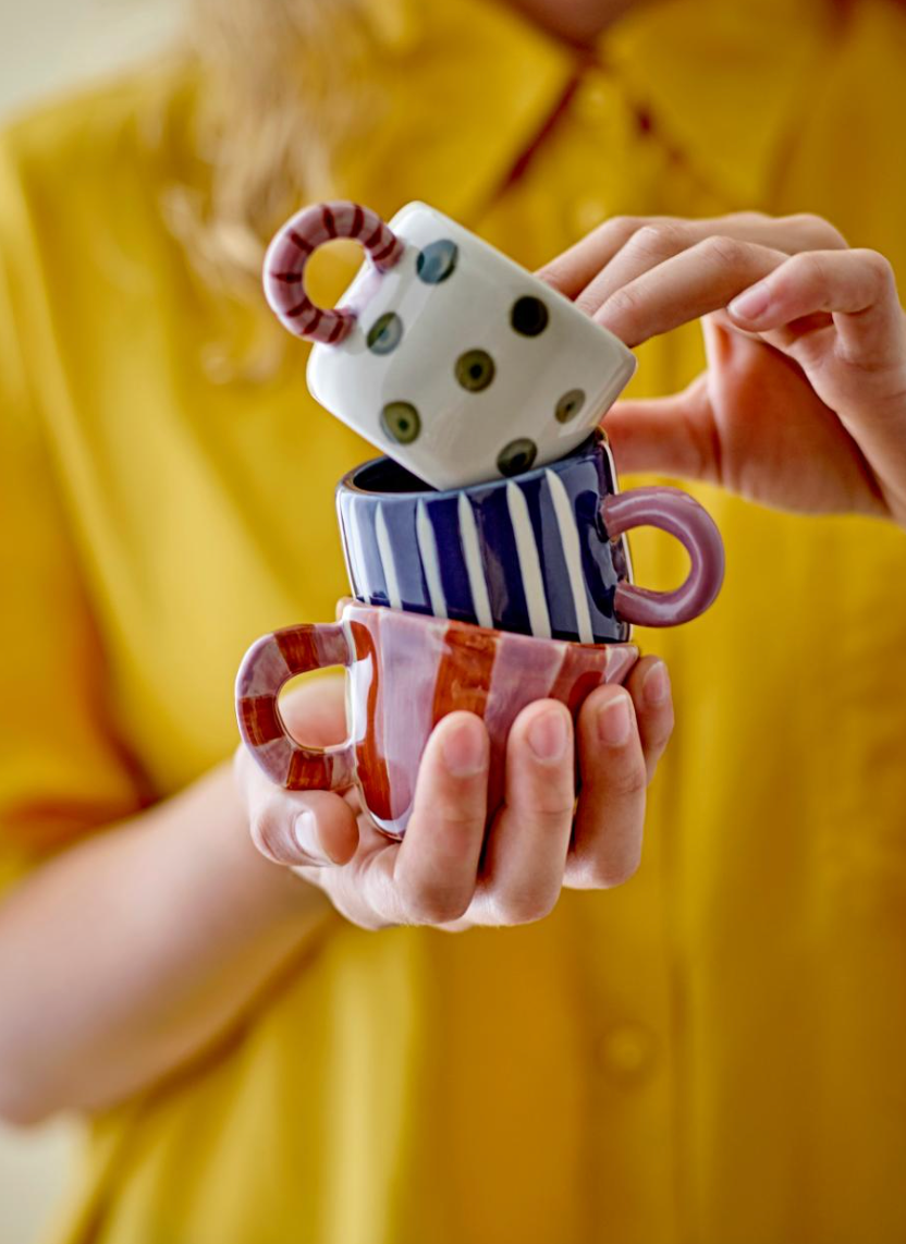 Nini Tasse, Blue, Grès