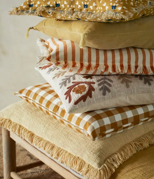 Suzani embroidered cushion cover