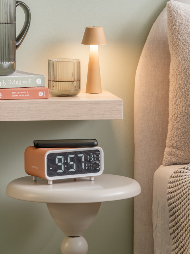 Réveil LED épais avec chargeur de téléphone
