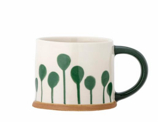 Linora Mug, Verte, Grès