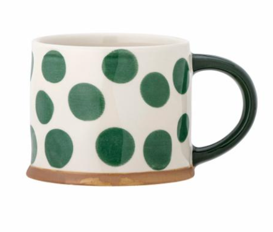 Linora Mug, Verte, Grès