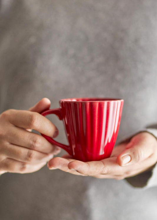 LATINA MUG ROUGE GRES