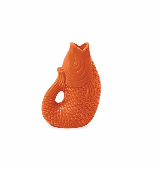 Vase ceramic Poisson pm L8,2 P5 H12cm