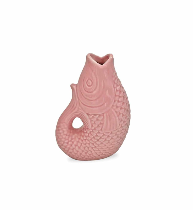 Vase ceramic Poisson pm L8,2 P5 H12cm