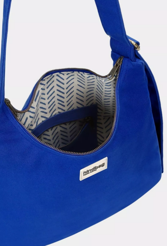Sac hobo Claire Bleu électrique
