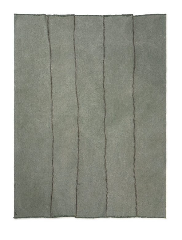 TAPIS STONEWASHED DUCK GREEN 165 x 210 cm