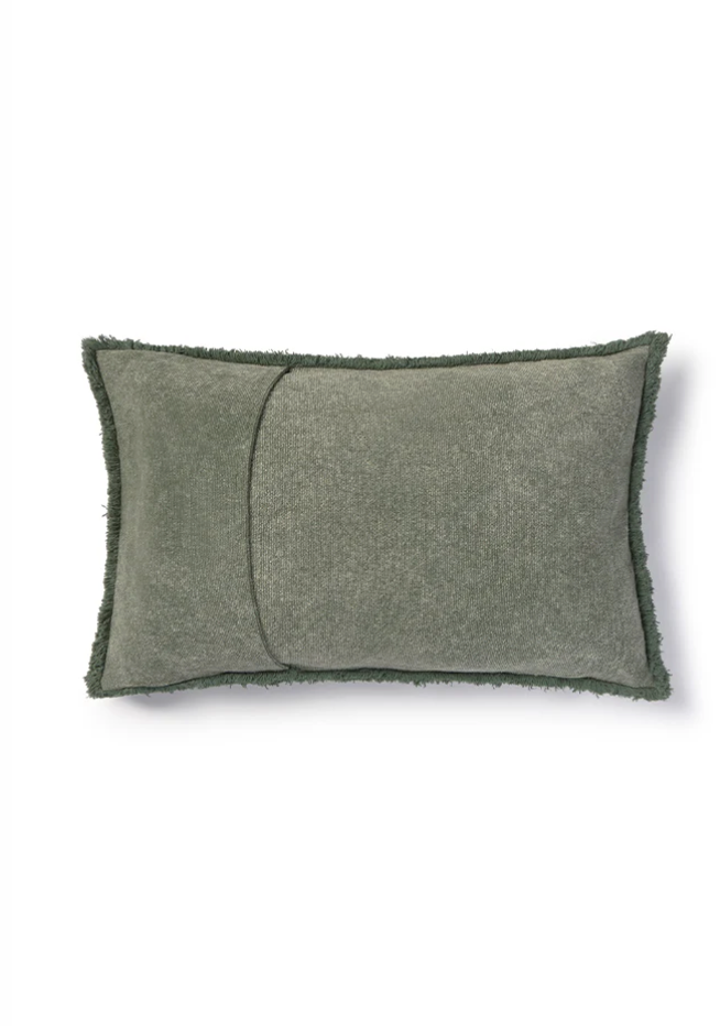 Stonewashed Rectangular Cushion