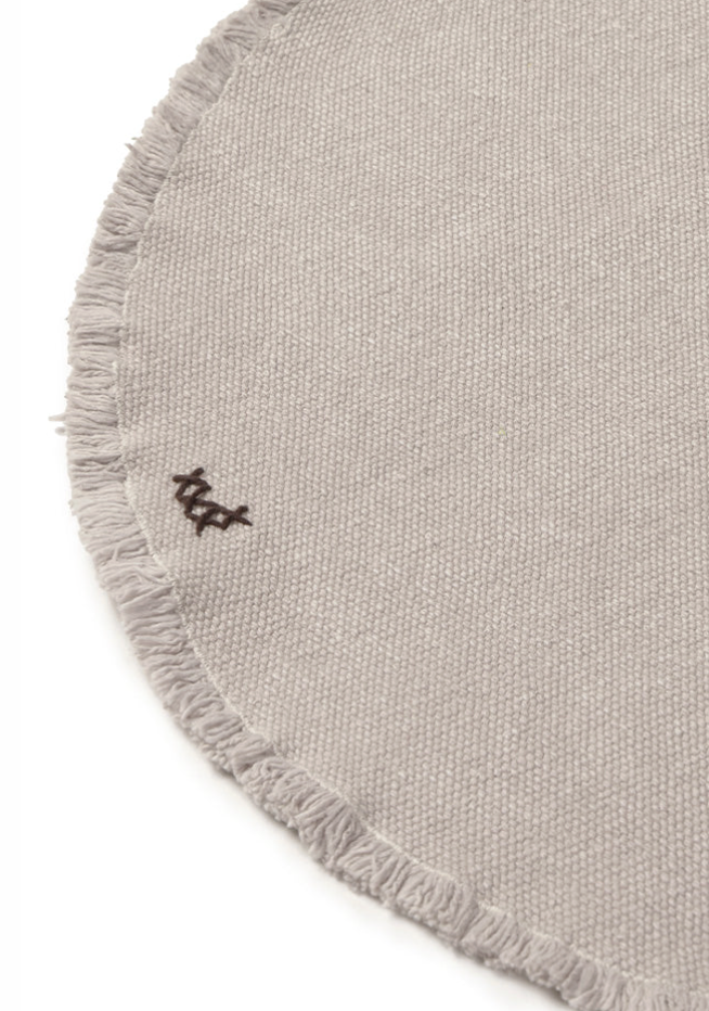 SET DE NAPPES ET SOUS-VERRES STONEWASHED (SET DE 2)