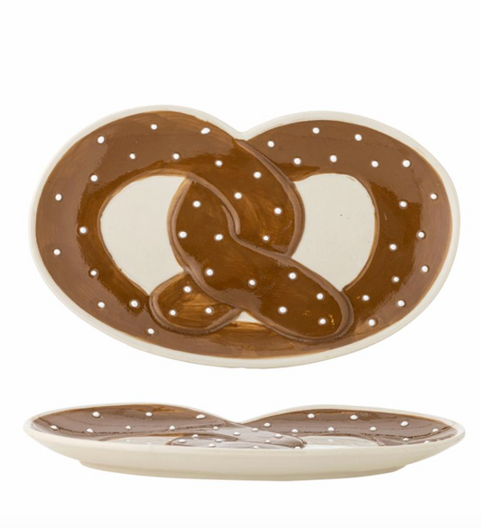 Treats Assiette de service, Marron, Grès