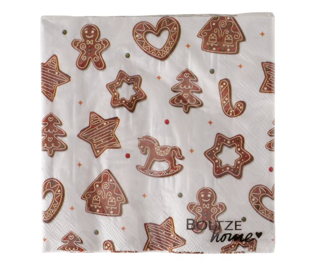 Serviettes Ginger, 20 pièces