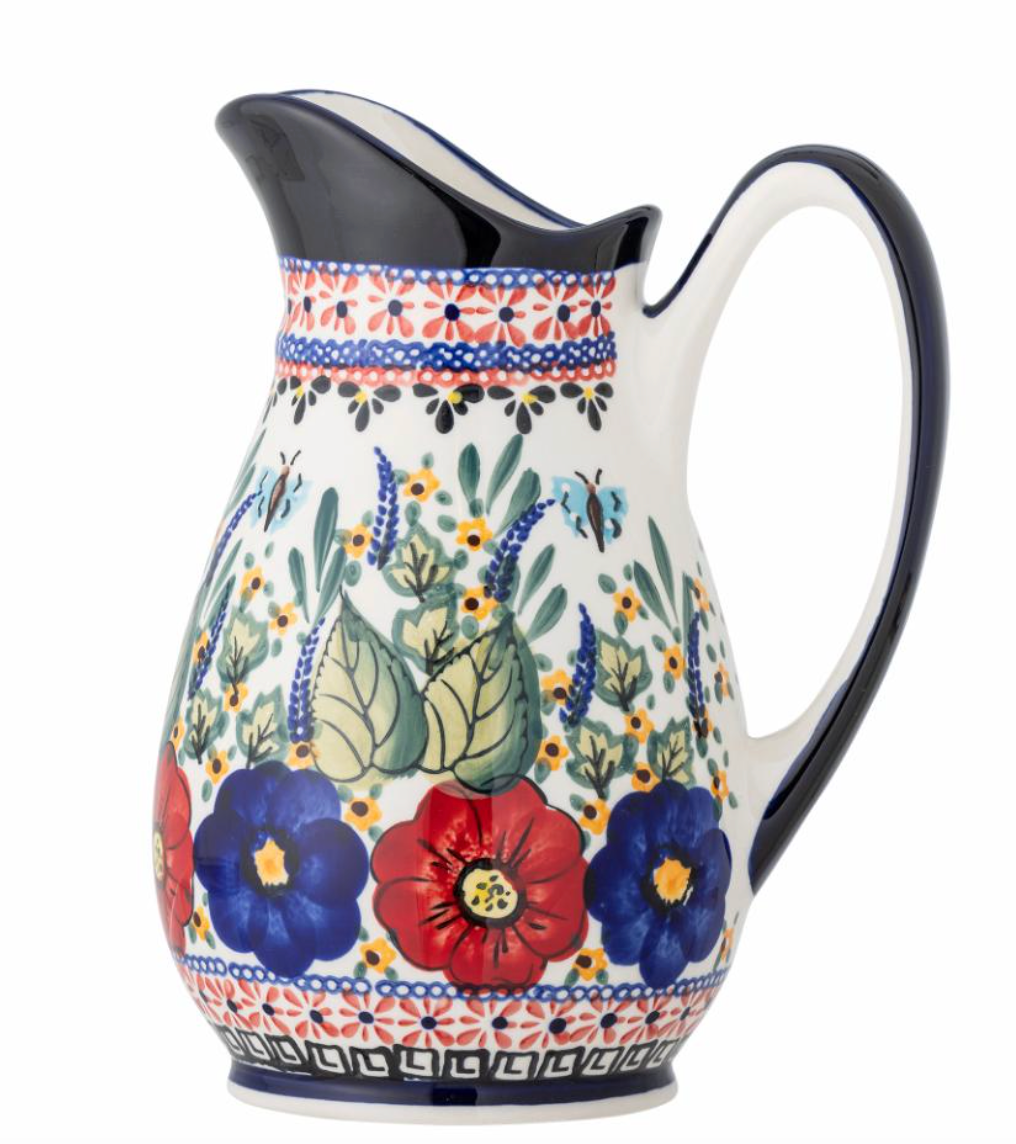 Florist Pichet, Multicolore, Grès