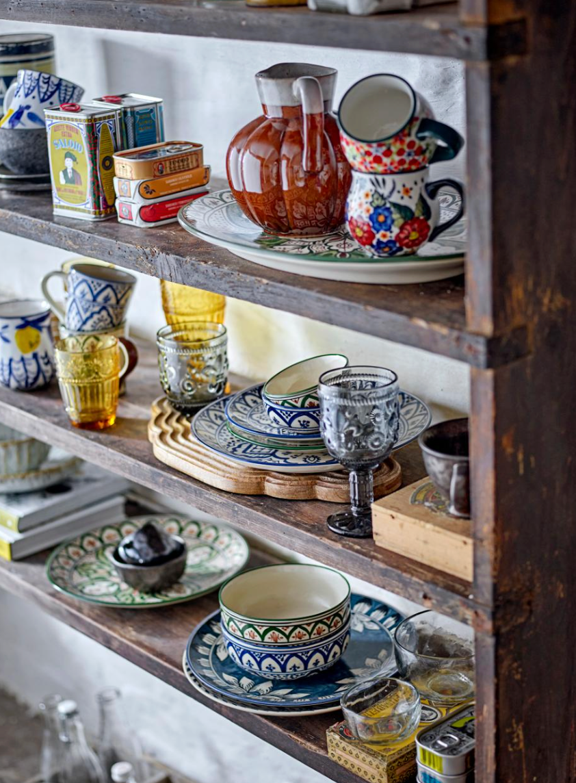 Florist Tasse, Multicolore, Grès