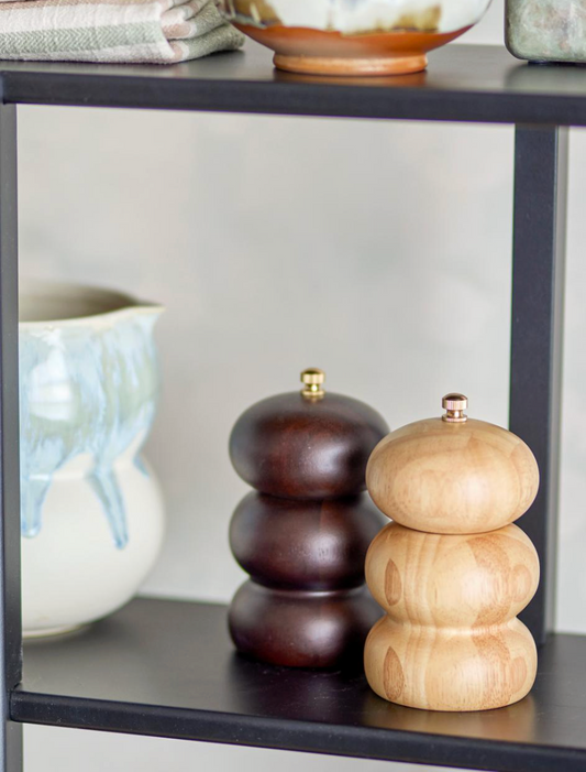 Marge Salt & Pepper Mill, Nature, Bois d'hévéa