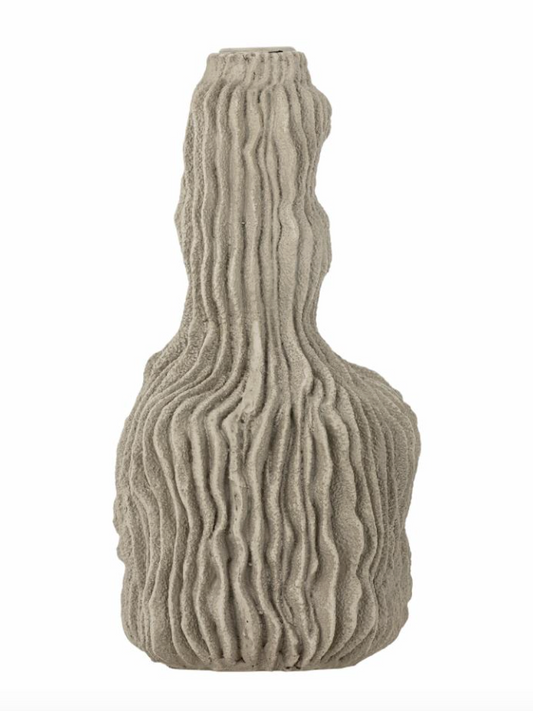 Briar Bougeoir, Gris, Polyrésine