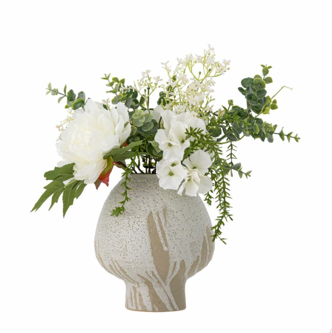 Lustre Bouquet, Blanc, Fleurs artificielles