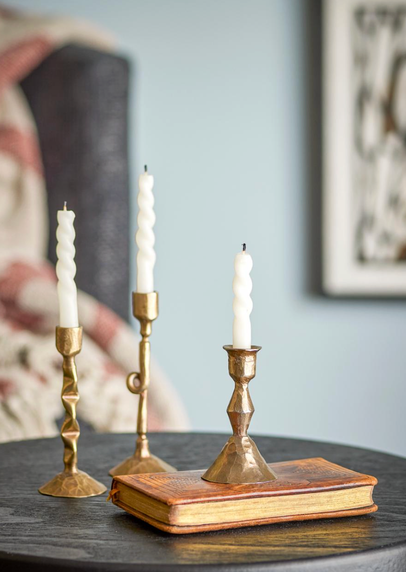 Efsa Bougeoir, Brass, Métal