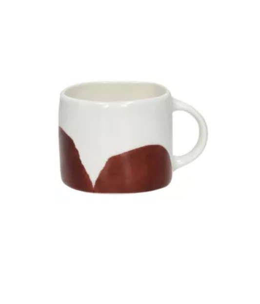 LABO - tasse à expresso 11,5 CL - porcelaine - L 9,2 x W 7 x H 6 cm