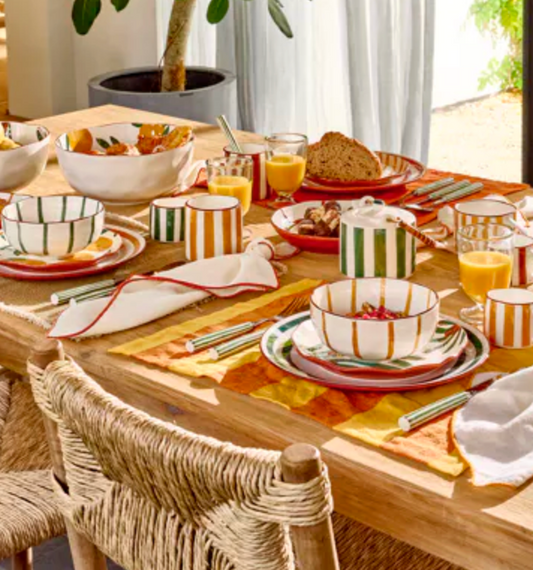 MYKONOS - tasse à expresso 11,5 CL - porcelaine - L 9.2 x W 7 x H 6 cm - vert