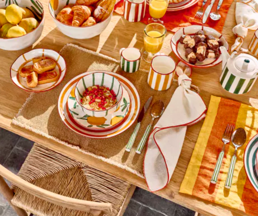 MYKONOS - théière - porcelaine - DIA 10 x H 11,5 cm - vert