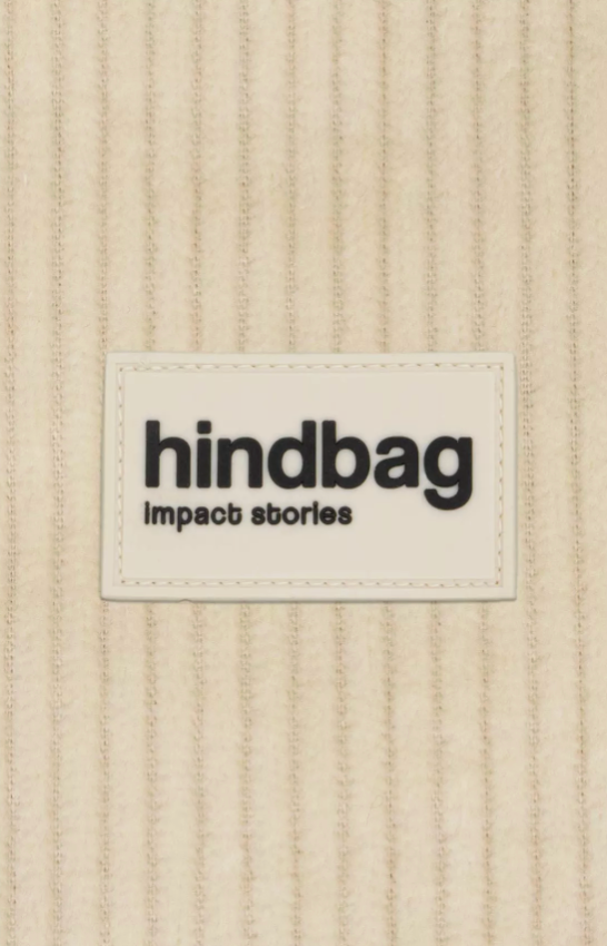 Sac hobo Claire Velours Beige