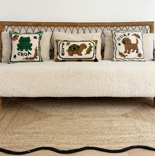 Coussin Influence tortu 30x50cm