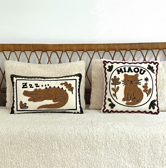 Coussin Influence chat 40x40cm