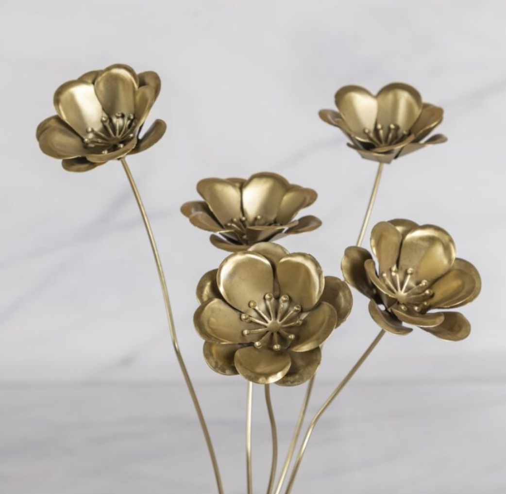 Fleur sur tige, Coquelicots