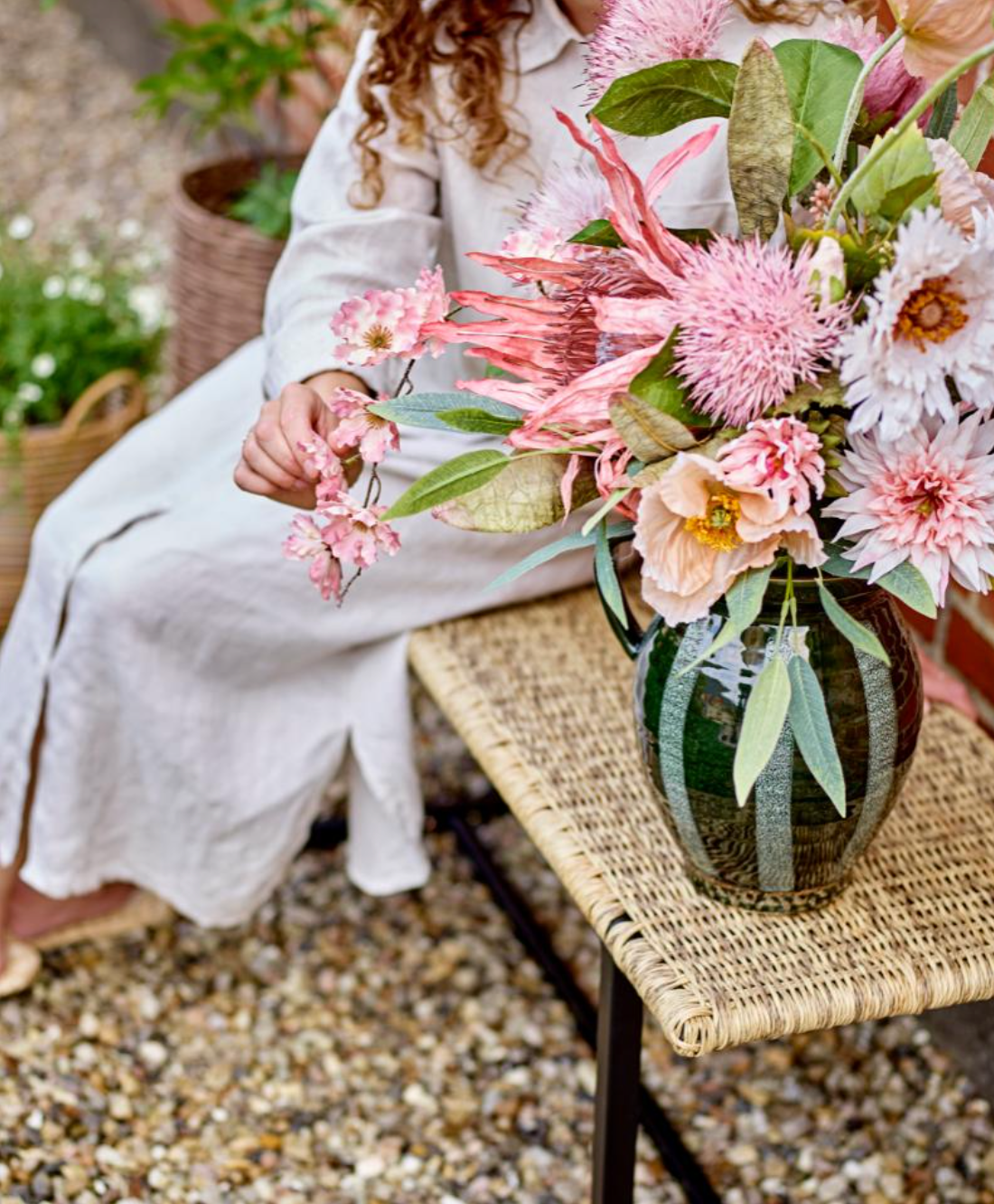 Dust Bouquet, Rose, Fleurs artificielles