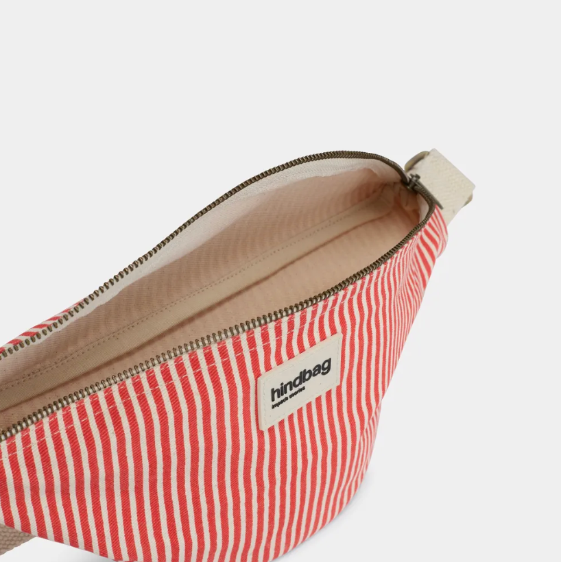 Sac banane Olivia Rayures rouge