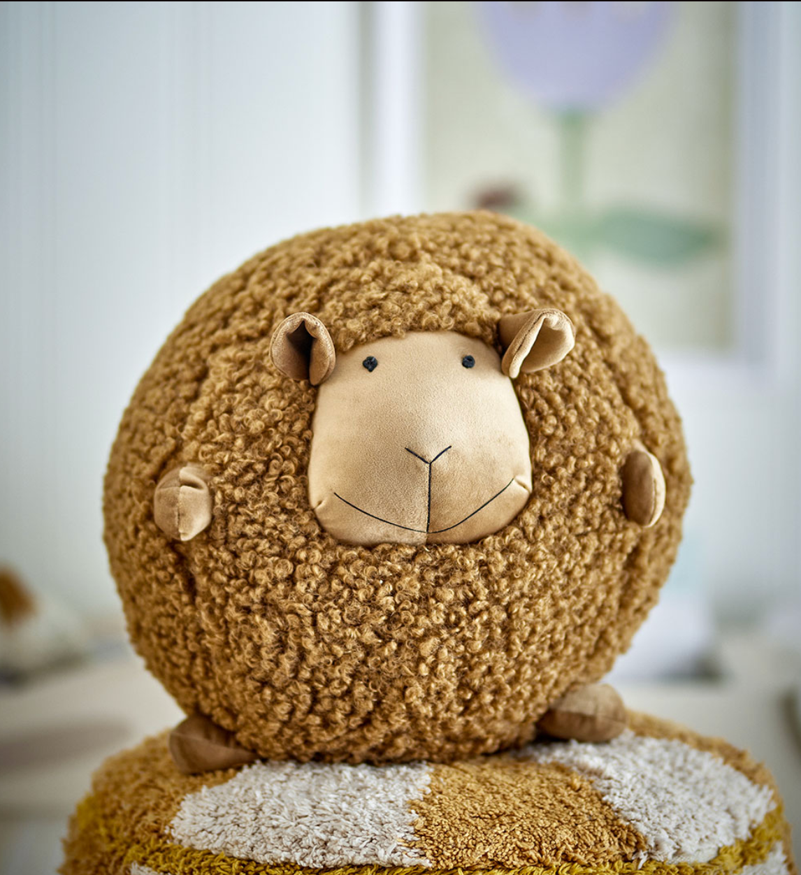 Rubert peluche - Marron polyester